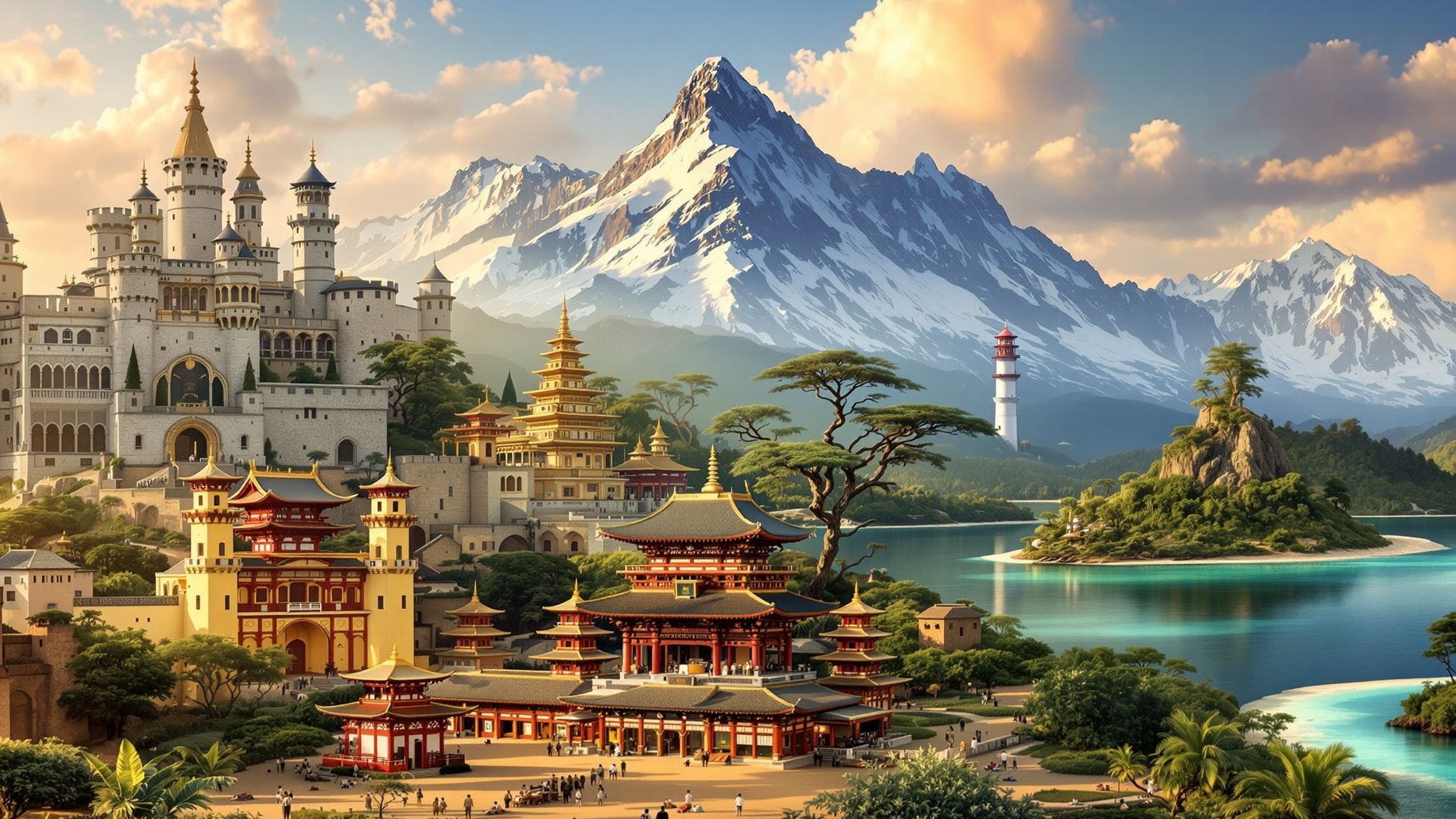 Most Beautiful Places in the World by Continent